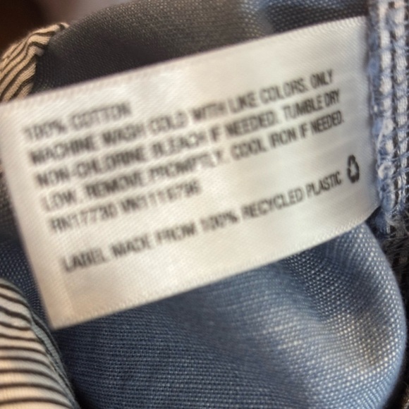 Goodfellow & Co Sky Blue Men's Flat Front Shorts - Picture 6 of 6